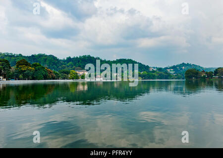 Sri Lanka, Province, Kandy, lac Banque D'Images