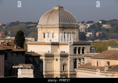 L'Italie, Rome, Tempio Maggiore di Roma (Grande Synagogue de Rome) Banque D'Images