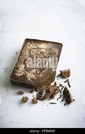Chocolat de vieillissement Banque D'Images