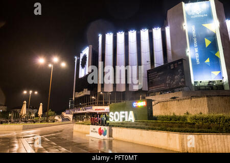 Der Kulturpalast à Sofia, Bulgarie Banque D'Images