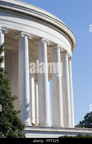 USA, Washington DC, Jefferson Memorial, rotonde néoclassique Banque D'Images