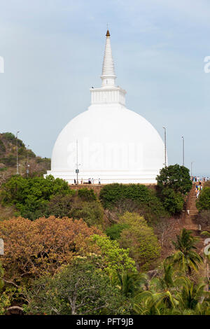 Le Sri Lanka, Île, Mihintale, Anuradhapura, temple Mihintale Banque D'Images