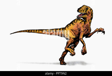 Illustration de dinosaure Banque D'Images