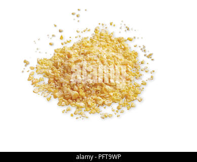 En flocons de maïs pour fabriquer de la bière Banque D'Images