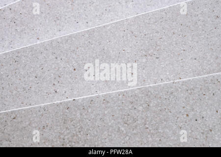 Escaliers Terrazzo pierres et marbre poli allée, le motif et la couleur en surface et du granit, le matériau de texture de fond de décoration, inte Banque D'Images