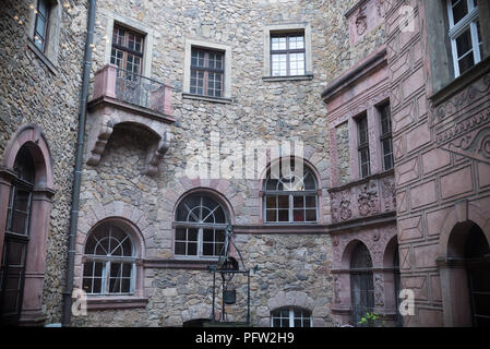 Close up sur l'ancien immeuble de Banque D'Images