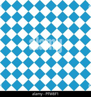 Symbole du drapeau bavarois Oktoberfest background Illustration de Vecteur