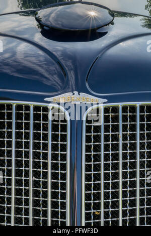 PLYMOUTH, MI/USA - Le 29 juillet 2018 : UN 1930 Duesenberg J Grill à l'affiche au Concours d'elégance d'Amérique car show au Inn at St John's. Banque D'Images