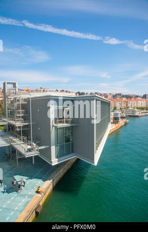 Centre Botin, par Renzo Piano. Santander, Espagne. Banque D'Images