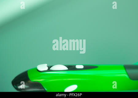 Souris optique usb stylo numérique bluetooth wifi ordinateur écrit avec cliquez sur bouton et molette. Banque D'Images