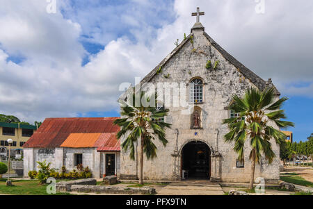 Siquijor, de l'Eglise de Saint François de Assisi - Siquijor, Philippines Banque D'Images