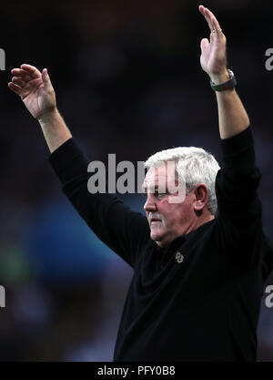 Lors du match de championnat Sky Bet à Villa Park, Birmingham. APPUYEZ SUR ASSOCIATION photo. Date de la photo: Mercredi 22 août 2018. Voir PA Story SOCCER Villa. Le crédit photo devrait se lire comme suit : David Davies/PA Wire. RESTRICTIONS : aucune utilisation avec des fichiers audio, vidéo, données, listes de présentoirs, logos de clubs/ligue ou services « en direct » non autorisés. Utilisation en ligne limitée à 120 images, pas d'émulation vidéo. Aucune utilisation dans les Paris, les jeux ou les publications de club/ligue/joueur unique. Banque D'Images