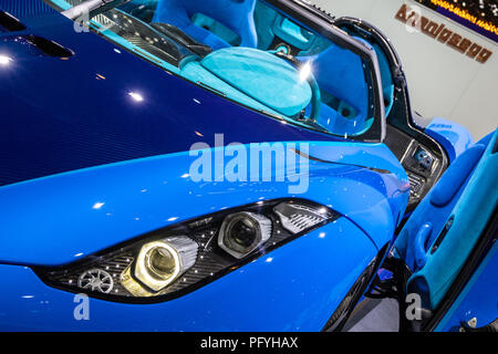 Genève, SUISSE - Le 6 mars, 2018 : Ford voiture de sport Regera présentés à la 88e Salon International de l'Automobile de Genève. Banque D'Images