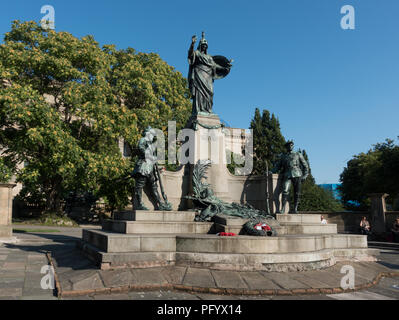 Monument commémoratif de guerre. St. John's Gardens. Liverpool. UK Banque D'Images