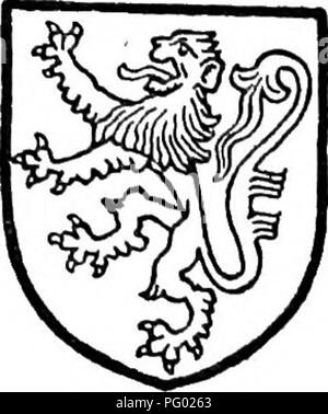 . L'histoire de Victoria du comté de Lancaster ;. L'histoire naturelle. 100 BLACKBURN WHALLEY. Barcroft de Croft. D'argent à un sable. Bar- lion Hurstwood et Blackburn." Son fils William, alors cinquante-six ans, décédé en 1621 et de même en laissant un holding fils Robert, âgé de vingt-sept.^^ Robert Barcroft en 1631 pour avoir refusé de chevalier d'une amende d'^13 6s. Sa"." Il a été l'un des mem- bres de la Classis presbytérienne formé en 1646, mais meurt l'année suivante."*' la succession est descendu à son frère Thomas Barcroft, vho re- couvre un pedigree dans Banque D'Images