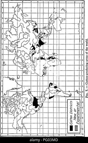 . Grandes cultures pour la ceinture en coton. L'agriculture. 34 CULTURES DE COTON LE FAB-courroie. Veuillez noter que ces images sont extraites de la page numérisée des images qui peuvent avoir été retouchées numériquement pour plus de lisibilité - coloration et l'aspect de ces illustrations ne peut pas parfaitement ressembler à l'œuvre originale.. Morgan, James Oscar. New York, The Macmillan Company Banque D'Images