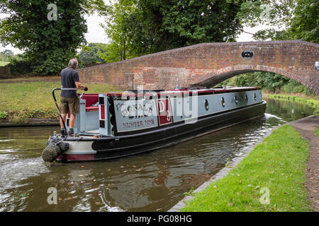 Staffordshire Worcestershire et près du Canal de Jonction Stourton, Staffordshire, England, UK Banque D'Images