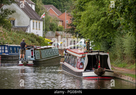 Staffordshire Worcestershire et près du Canal de Jonction Stourton, Staffordshire, England, UK Banque D'Images