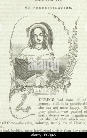 Droit de la page 63 de "Les soeurs ; ou, les mariages fatale ... Illustré de cinquante-huit gravures par Kenny Meadows et Alfred Crowquill un portrait de l'auteur et vingt-deux gravures sur acier, par Onwhyn. Deuxième edi0048. Banque D'Images