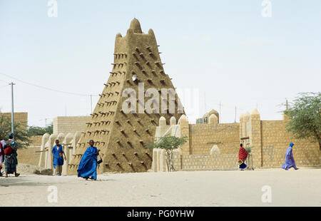 Mosquée sankoré à Tombouctou, Mali, pour un usage éditorial uniquement Banque D'Images