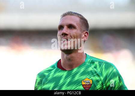 Robin Olsen de l'AS Roma durant la série d'un match de football entre Torino Fc et l'AS Roma . Banque D'Images