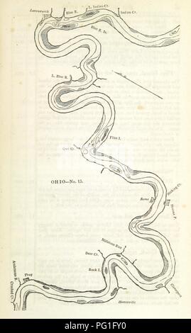 Libre à partir de la page 71 de "The Western Pilot ; contenant des graphiques de l'Ohio et du Mississippi, de l'embouchure de la Maine jusqu'au golfe du Mexique, accompagné avec les instructions de navigation dans la même, et d'un gazettee0082. Banque D'Images