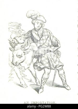 Libre à partir de la page 240 de "l'Angleterre dans le cadre de la Maison de Hanovre ; son histoire et l'état durant les règnes des trois Georges, illustré de caricatures et les satires de la journée ... Avec de nombreuses illustrations exécutées b0095. Banque D'Images