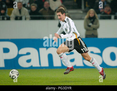 Westfalenstadion Dortmund Allemagne 22.3.2006, football match amical Allemagne vs USA 4:1 - Miroslav Klose (GER) Banque D'Images