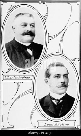 Ce livre retrace les origines et le développement du cheval percheron, une race connue pour sa force et sa polyvalence en tant que cheval de trait. Il comprend des données historiques provenant des archives françaises et détaille la propagation de la race aux États-Unis, ainsi que des conseils sur son élevage et sa gestion. Banque D'Images