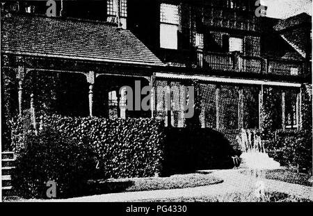 Ce manuel fournit des conseils sur la culture des plantes grimpantes, en se concentrant sur les espèces ornementales et utiles, y compris les arbustes qui peuvent servir de vignes. Il souligne l'importance de l'emplacement pour maintenir un feuillage vibrant tout au long de l'année. Banque D'Images