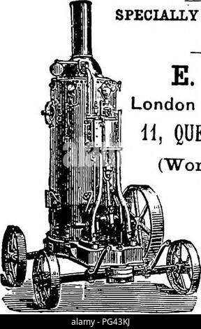 . Les maladies des cultures et leurs remèdes : un manuel de biologie économique pour les agriculteurs et les étudiants. Les maladies des plantes. Les moteurs à vapeur, Vertical et Horizontal, portable et fixe. Machines DAIRi' 4N L'ENSEMBLE DE SES SUCCURSALES. CIRCUIT.R ET BANCS DE SCIE. Spécialement ADAPTÉS À VOTRE PUKPOSES FAEM fera appel.. Veuillez noter que ces images sont extraites de la page numérisée des images qui peuvent avoir été retouchées numériquement pour plus de lisibilité - coloration et l'aspect de ces illustrations ne peut pas parfaitement ressembler à l'œuvre originale.. Griffiths, A. B. (Arthur Bower), 1859-. Londres : G. Bell Banque D'Images