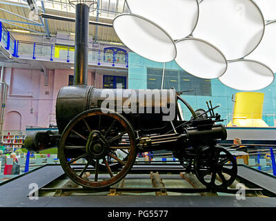 Discovery Museum Newcastle George Stephensons Rocket le moteur no 1 Banque D'Images