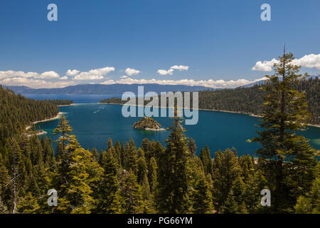 Eagle Falls an der Emerald Bay, Lake Tahoe Banque D'Images