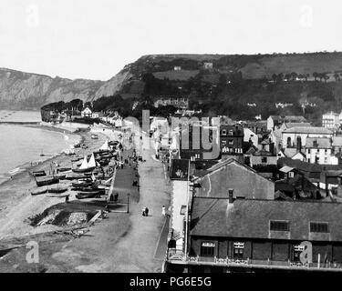 Période Victorienne, Sidmouth Banque D'Images