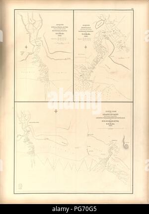 Atlas de l'histoire de la United States Explorer Expedition - pendant les années 1838, 1839, 1840, 1841, 1842 Banque D'Images