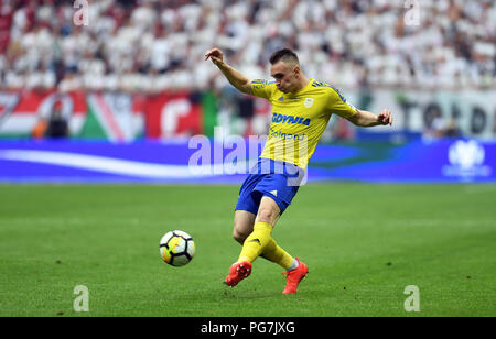 Varsovie, Pologne - 02 mai, 2018 : Finale de la coupe de la Ligue polonaise Arka Gdynia vs Legia Warszawa o/p : Banque D'Images