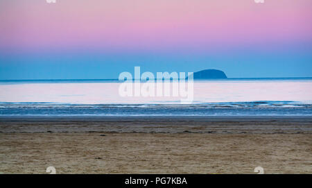 Steep Holm Island, Somerset, Angleterre Banque D'Images