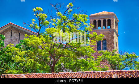 Winthrop Hall Clock Tower de l'UWA NE Banque D'Images