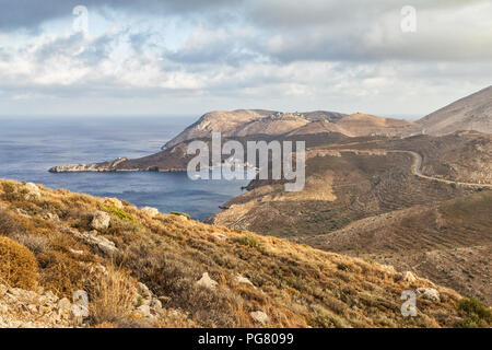 La Grèce, le Péloponnèse, en Laconie, Mani peninsula, Cap Tenaro Banque D'Images