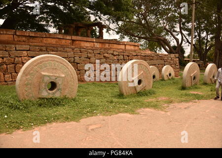 Bhoga Nandeeshwara Temple, Nandi Hills, Karnataka, Inde Banque D'Images