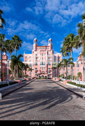Don CeSar Beach Resort and Spa, St Petersburg, Florida, USA. Banque D'Images