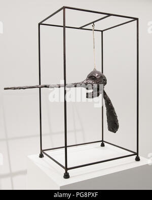 New York City, New York, USA. 16 Juin, 2018. ''Nez''/''Le nez'' (1949), en bronze 1964, bronze - fil - Corde - l'acier, par Alberto Giacometti. Credit : Serena Hsu/ZUMA/Alamy Fil Live News Banque D'Images