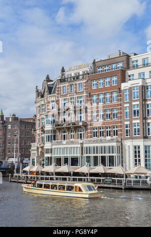 Hotel De L'Europe à Amsterdam aux Pays-Bas 2016 Banque D'Images