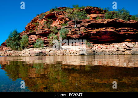 Murchison River Gorge - Kalbarri - Australie Banque D'Images