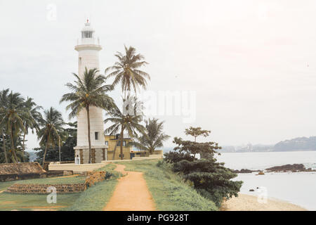 Phare de Fort Galle Sri Lanka Banque D'Images