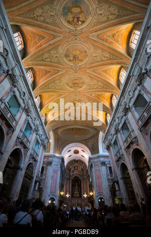 Intérieur de l'Igreja da Graca, Lisbonne, Portugal. Banque D'Images