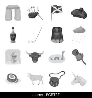Cornemuse,art,bouteille,cap,collection,bovins,pays,Culture,oeufs,design,flag,golf,head,heather,icône,highland,illustration,isolé,vue,kilt loch,logo,monochrome,monster,monument,nature,,ness,pluie,la population,scotch, Ecosse,scottish,set,vue,tourisme,pierre,rangement,signe symbole,territoire,DE,traditions,les voyages,unicorn météo,web,whisky,vecteurs vecteur , Illustration de Vecteur