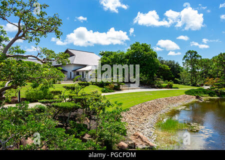 Les Jardins Japonais - Morikami Delray Beach, Florida, USA Banque D'Images