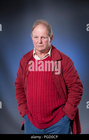 Edinburgh, Royaume-Uni. 25 août, 2018. Sir Michael Andrew Bridge Morpurgo, OBE, FRSL, FKC, DL est un livre en anglais, auteur, poète, dramaturge et librettiste qui est plus connu pour les romans tels que Cheval de guerre. Photographié à l'Edinburgh International Book Festival. Edimbourg, Ecosse. Photo par Gary Doak / Alamy Live News Banque D'Images