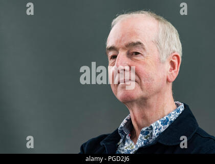 Edinburgh, Ecosse, Royaume-Uni. 25 août, 2018. Sur la photo ; David Almond L'auteure de littérature et auteur de Skellig, argile et Kit's Wilderness. Credit : Iain Masterton/Alamy Live News Banque D'Images